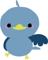 お問い合わせ鳥